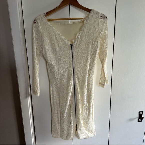 NEW Diane von Furstenberg Zarita Dress in Ivory - Picture 5 of 5